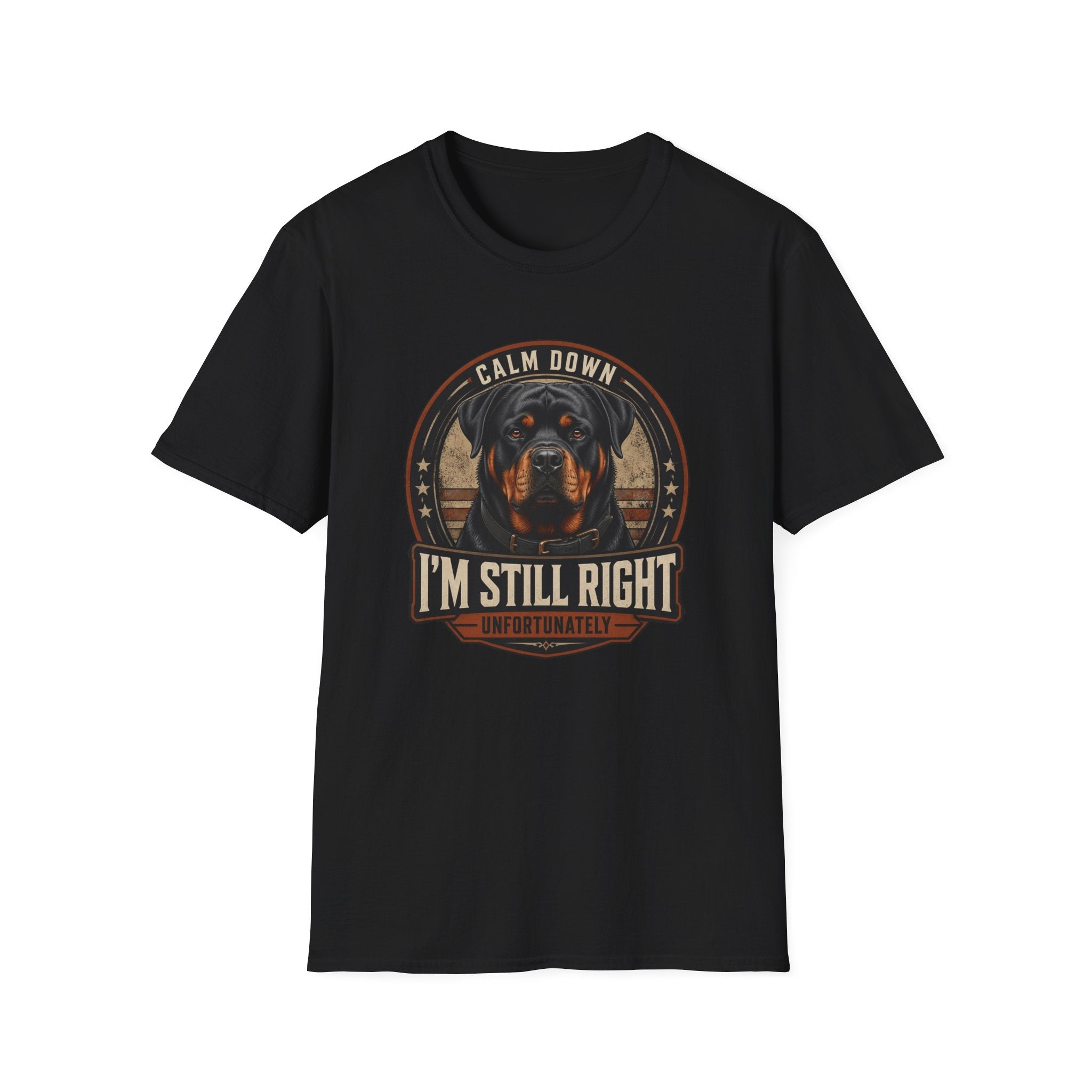 Calm Down Rottweiler Dog T-Shirt