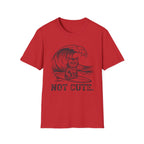Not Cute Surf Cat T-Shirt