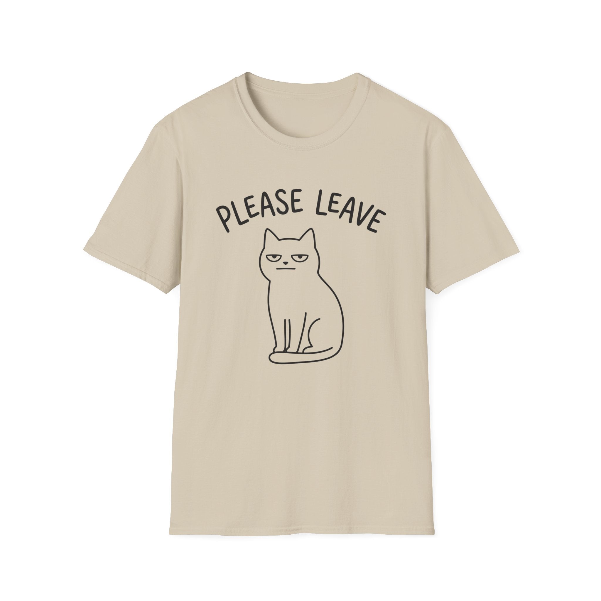Please Leave Cat T-Shirt