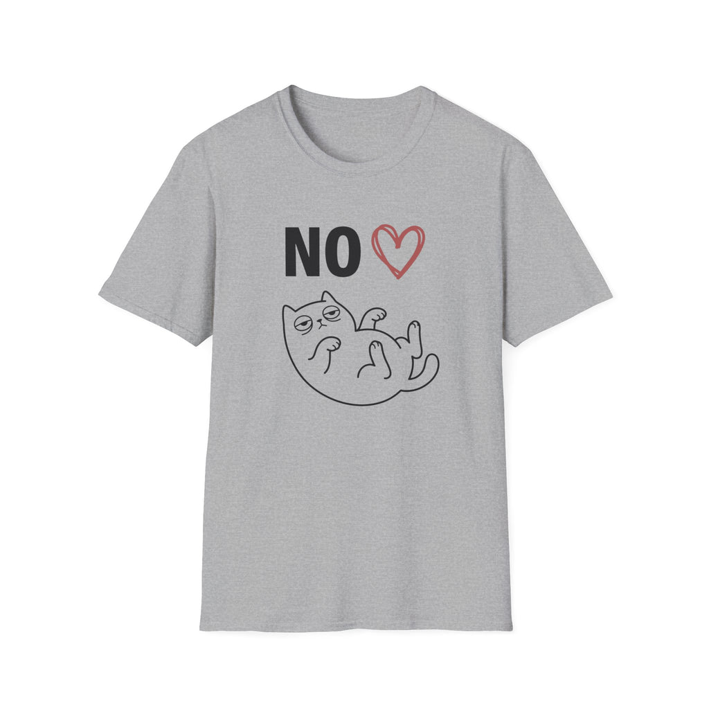 No Love Cat T-Shirt