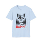 I'd Rather Be Napping Cat T-Shirt