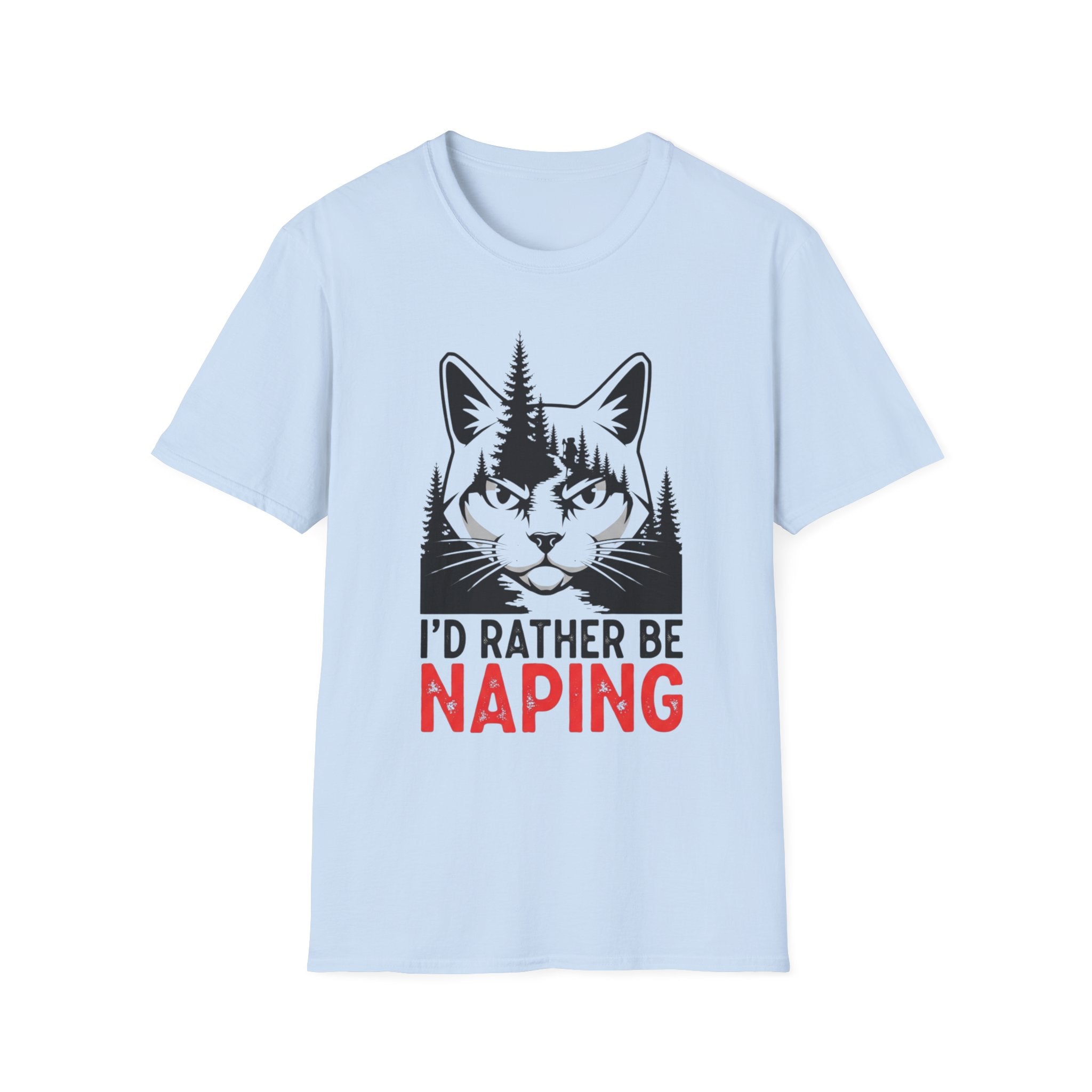 I'd Rather Be Napping Cat T-Shirt
