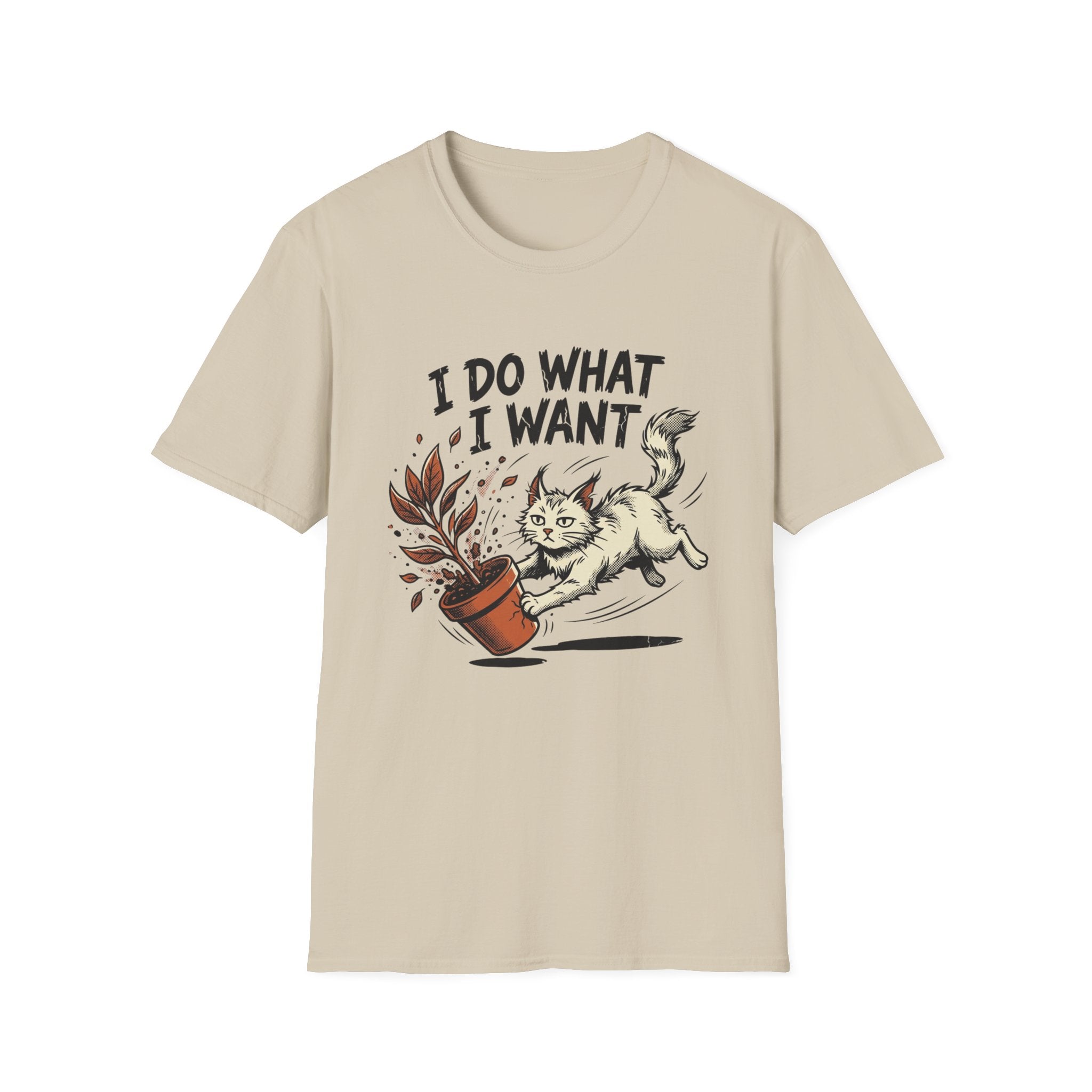 I Do What I Want Cat T-Shirt