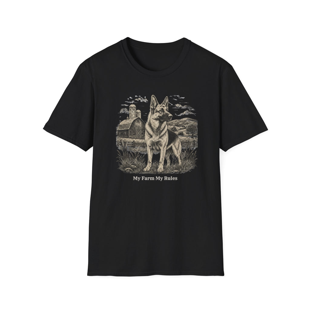 Nothing Moves German Shepherd Dog T-Shirt