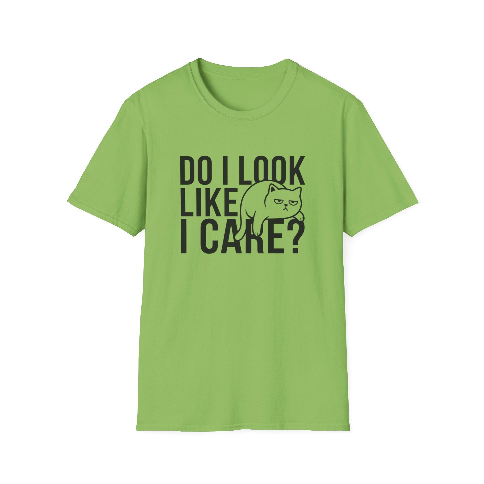 Do I Look Like I Care Cat T-Shirt