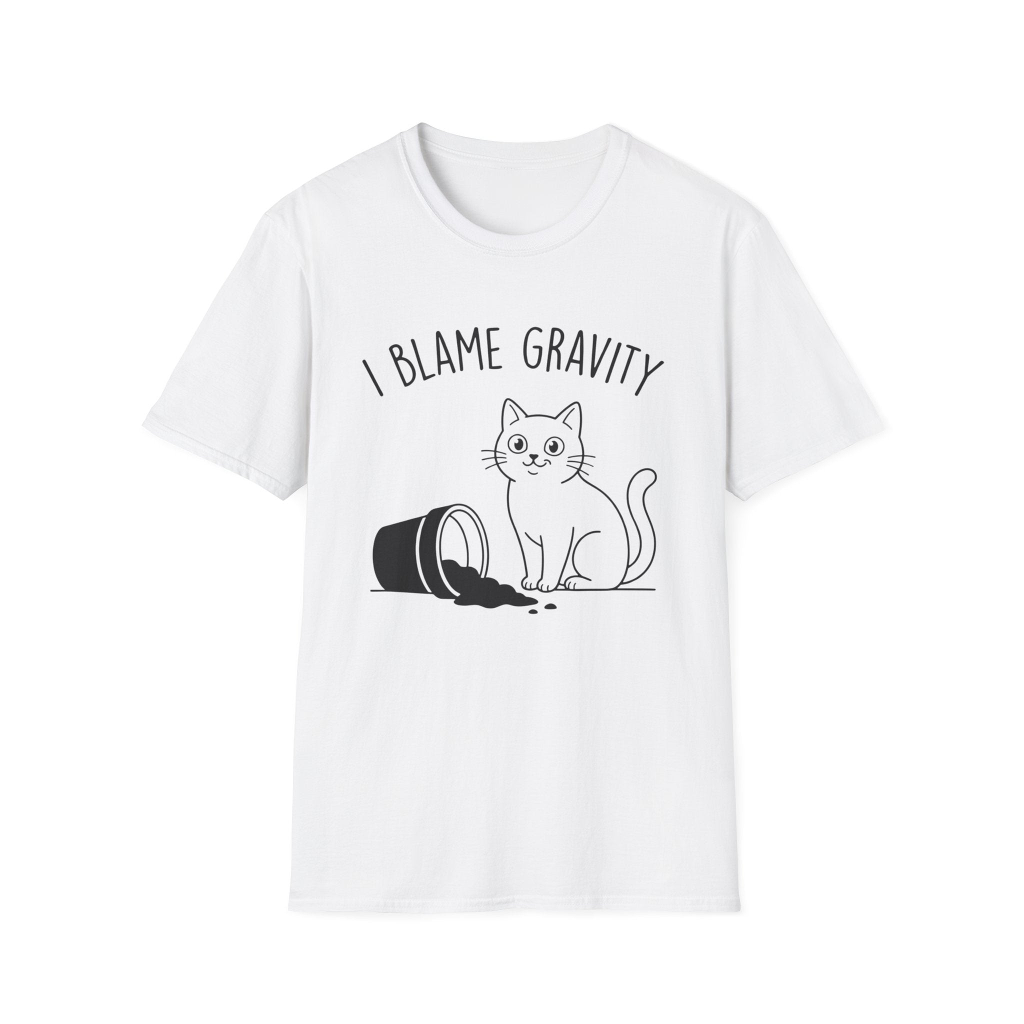I'm Blame Gravity 2 Cat T-Shirt