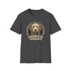 Judgmental Thoughts Labradoodle Dog T-Shirt