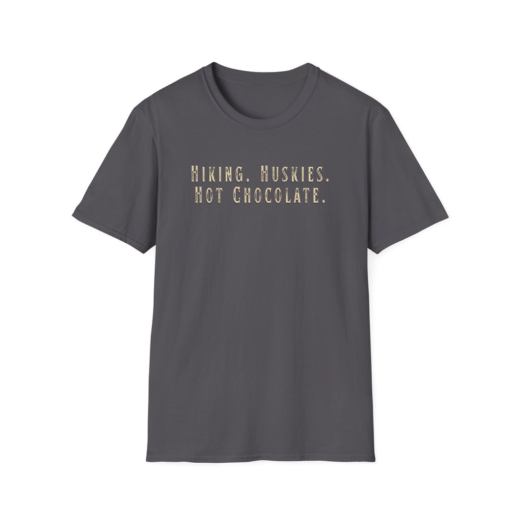 Hiking Huskies Dog T-Shirt