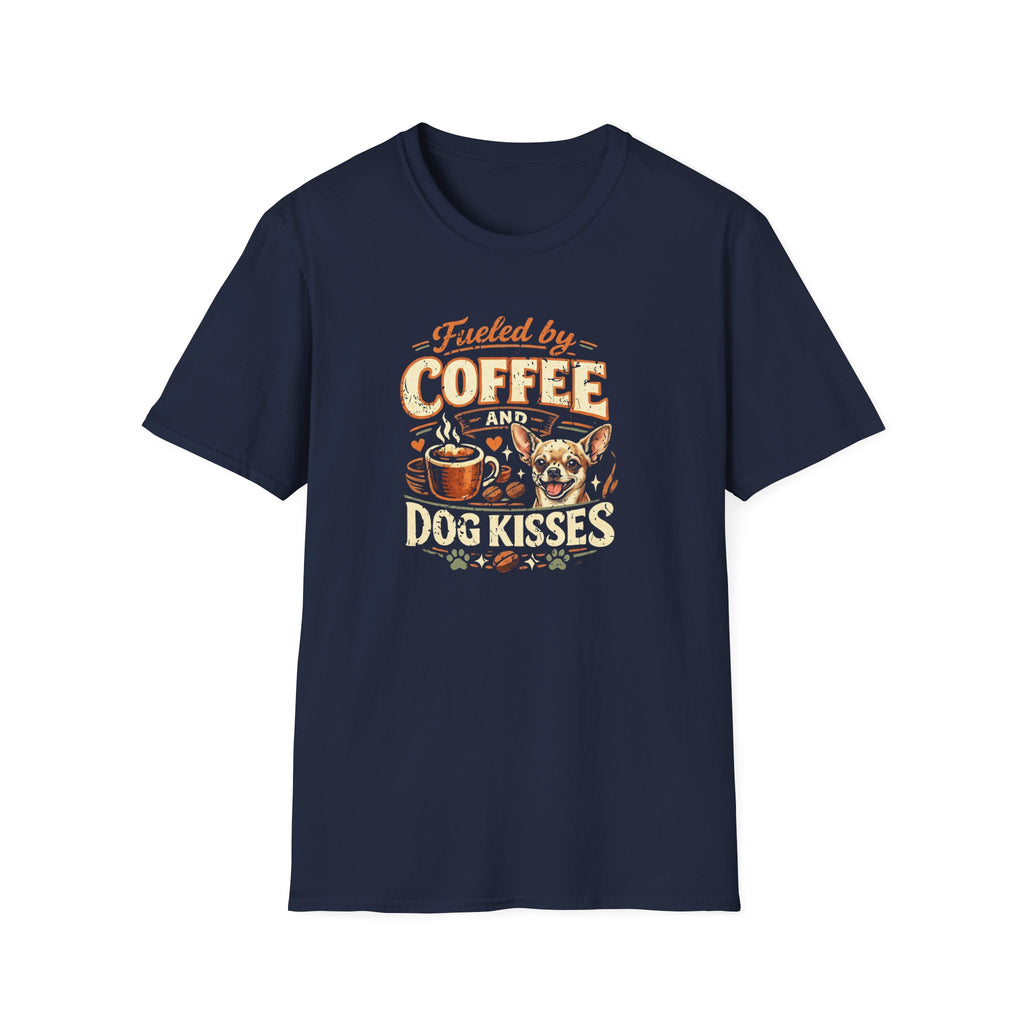 Coffee Kiss Chihuahua Dog T-Shirt