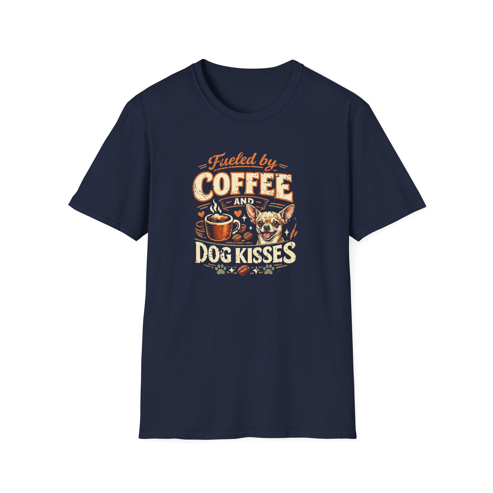 Coffee Kiss Chihuahua Dog T-Shirt