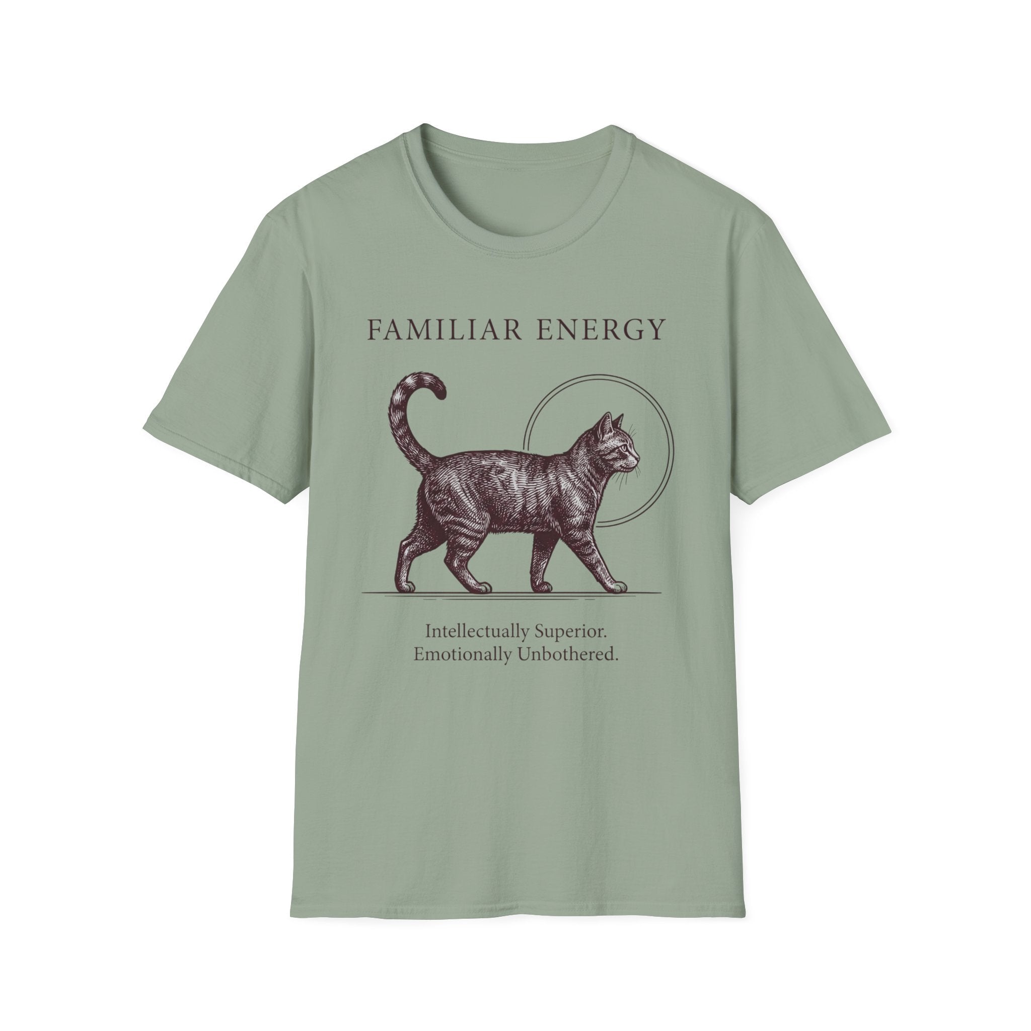 Familiar Energy Cat T-Shirt