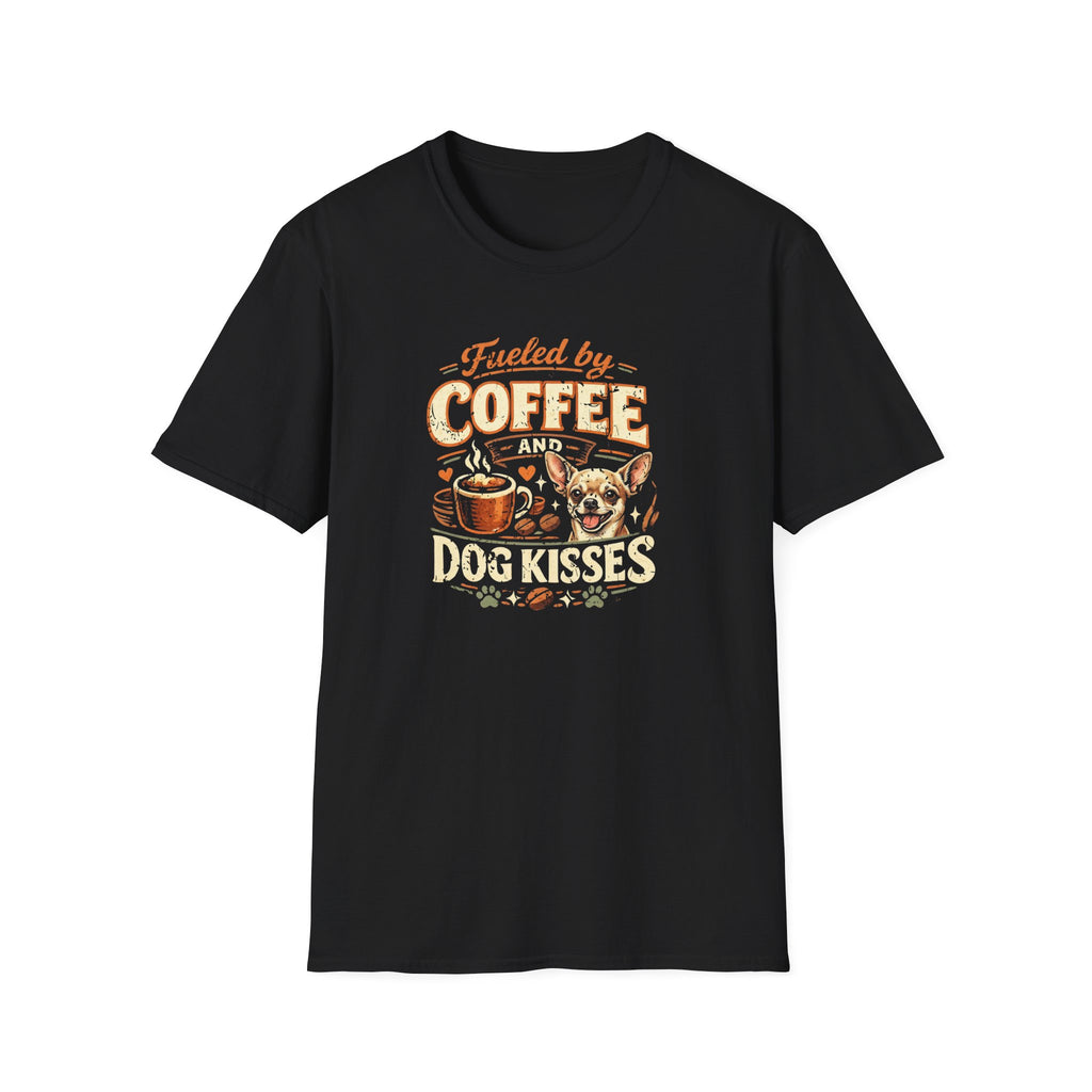 Coffee Kiss Chihuahua Dog T-Shirt