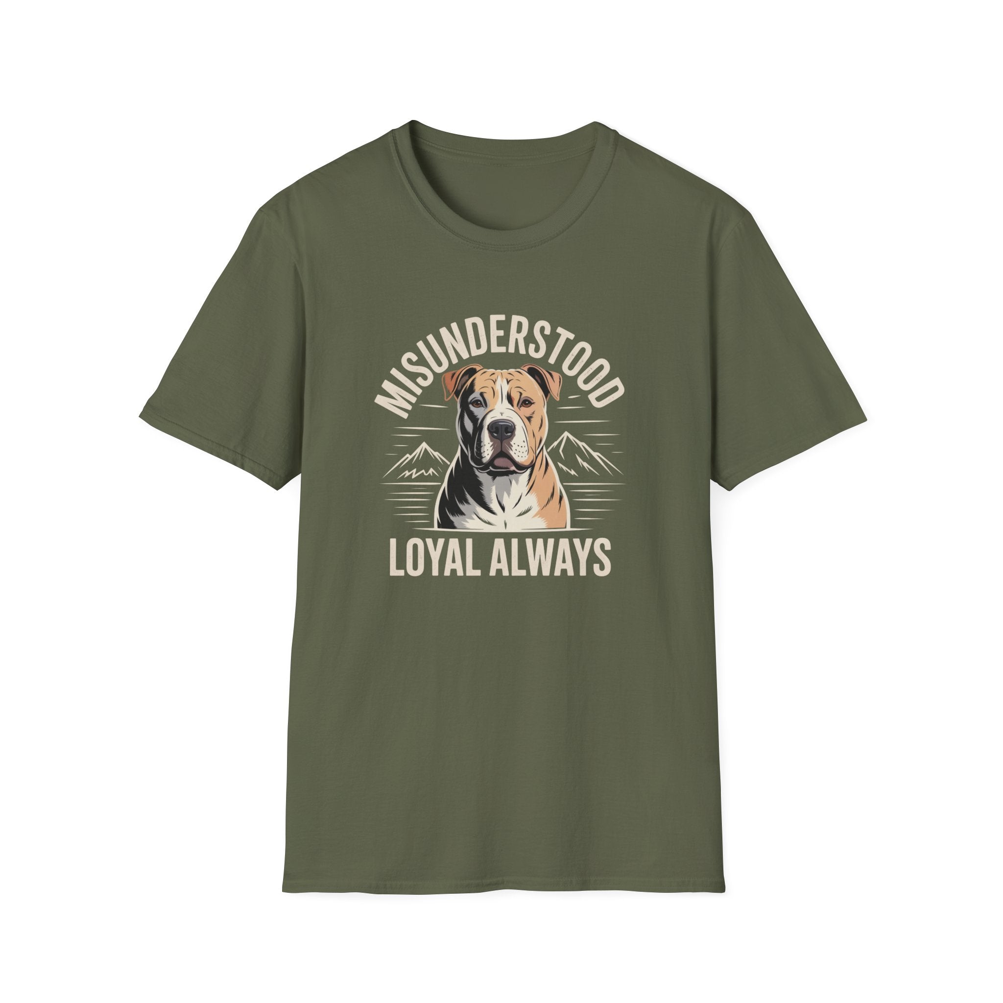 Misunderstood Pitbull Dog T-Shirt
