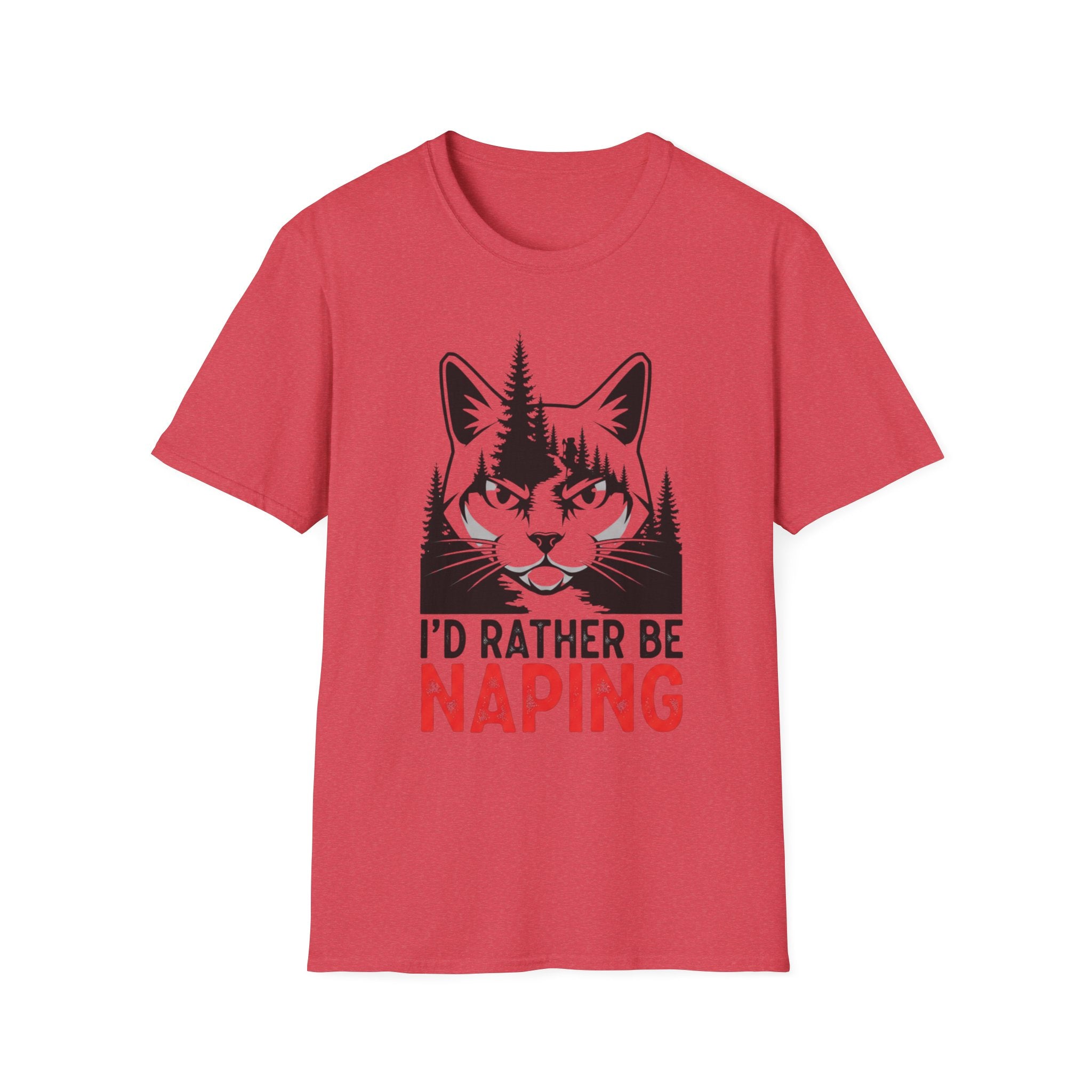 I'd Rather Be Napping Cat T-Shirt