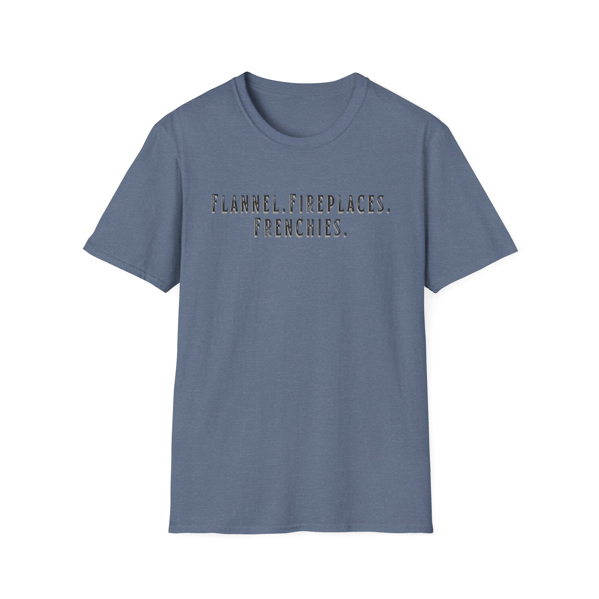 Flannel Frenchies Dog T-Shirt