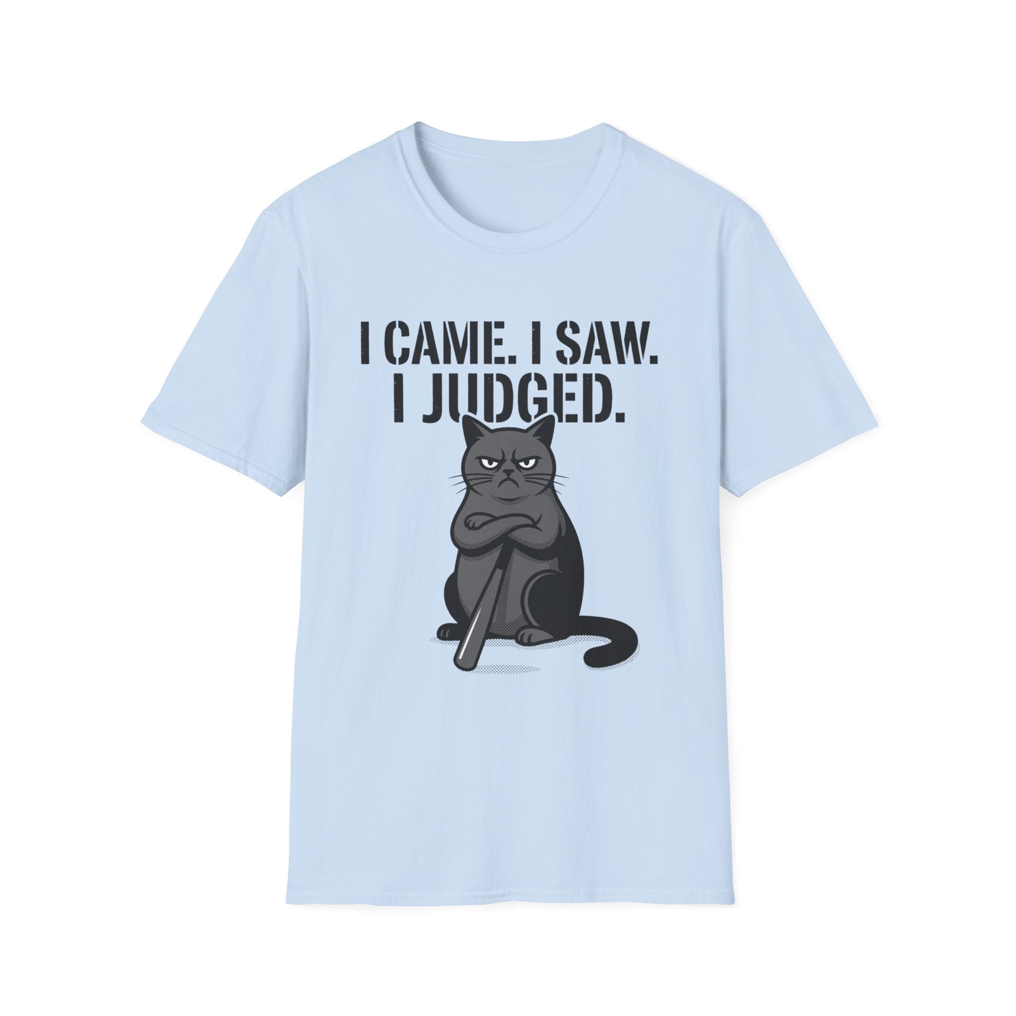 I Came I Saw I Judged Cat T-Shirt