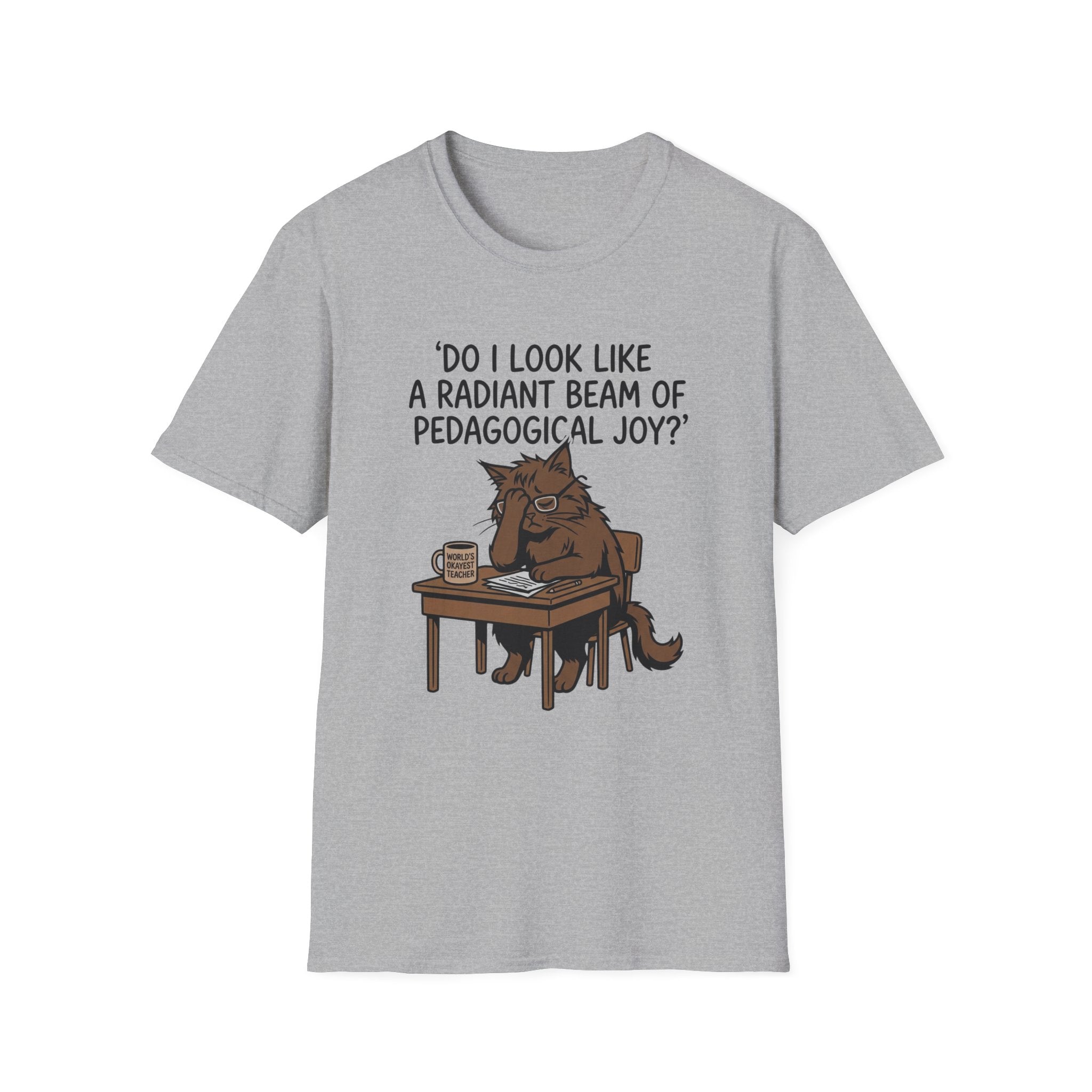 Pedagogical Joy Cat T-Shirt