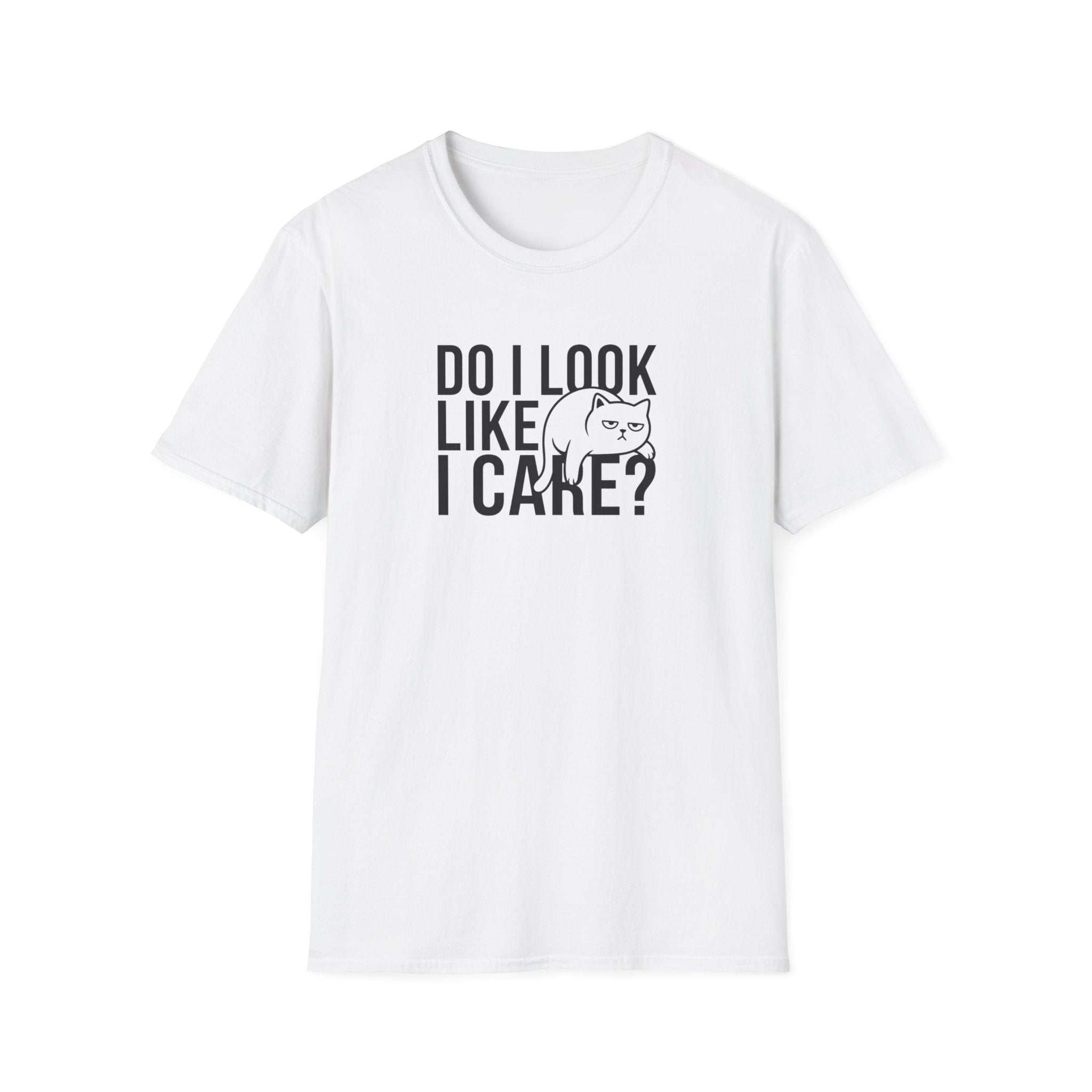 Do I Look Like I Care Cat T-Shirt