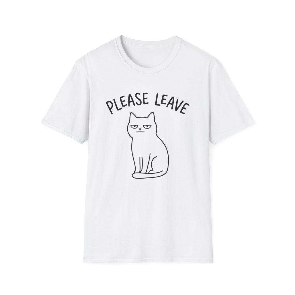 Please Leave Cat T-Shirt