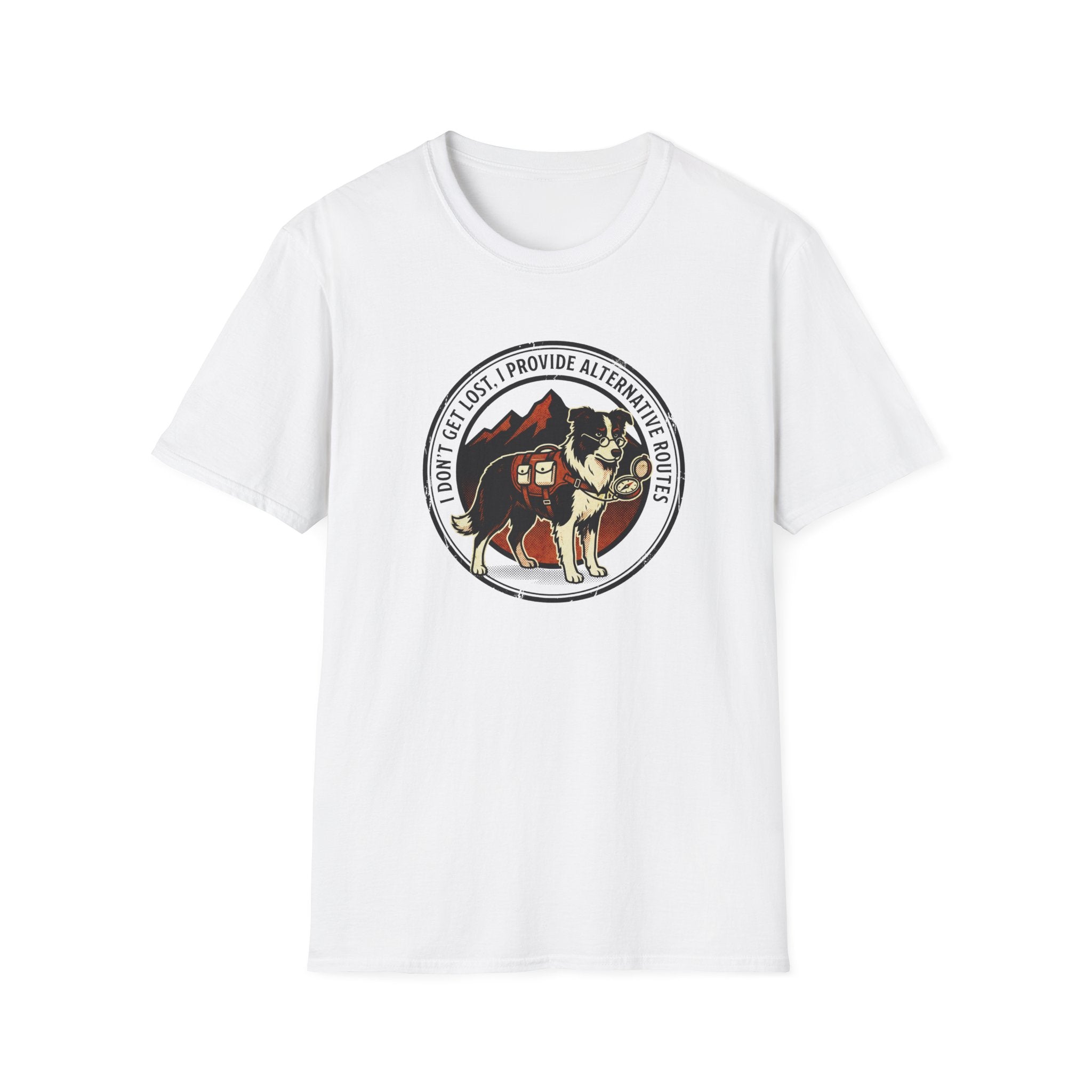I Don't Get Lost Dog T-Shirt