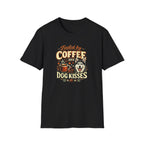 Coffee Kiss Husky Dog T-Shirt