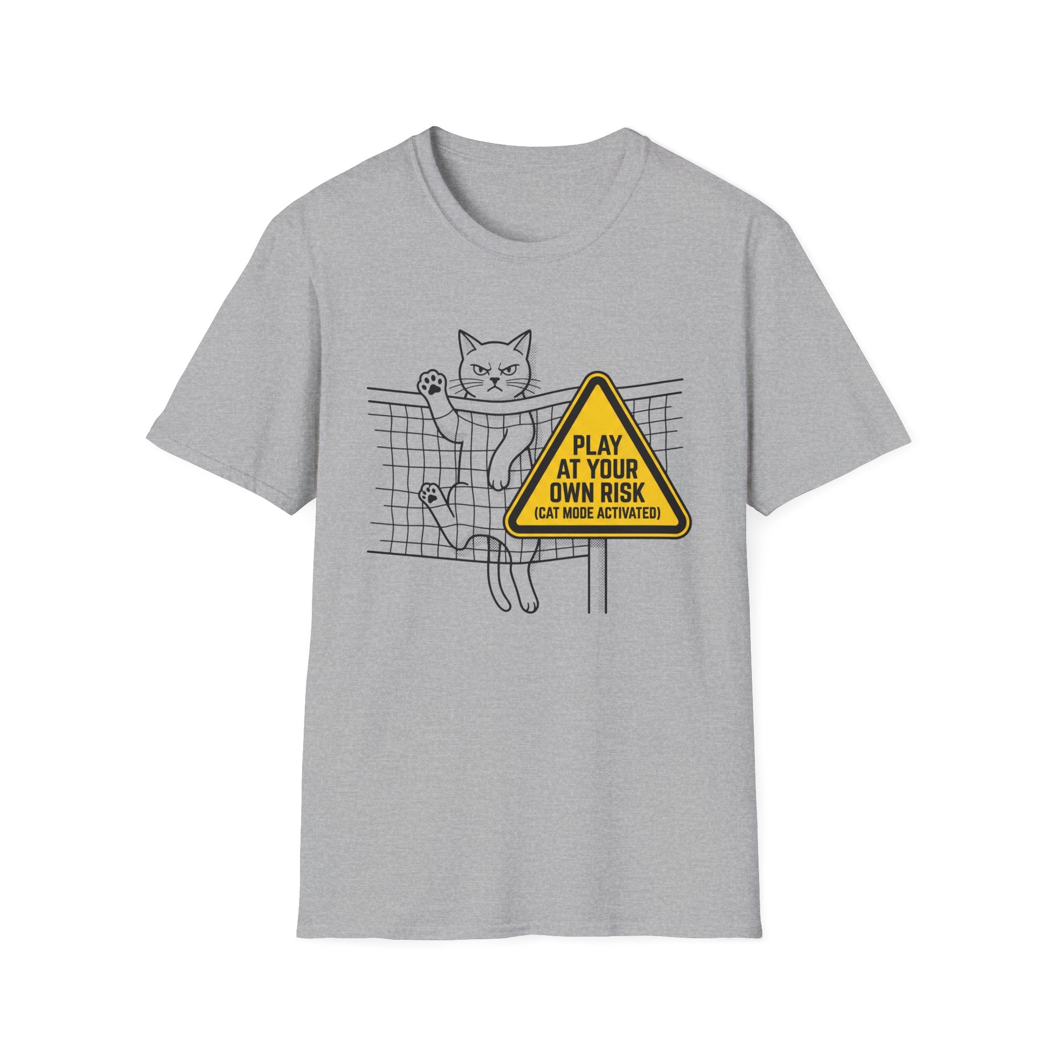 Play At Your Own Risk Cat T-Shirt