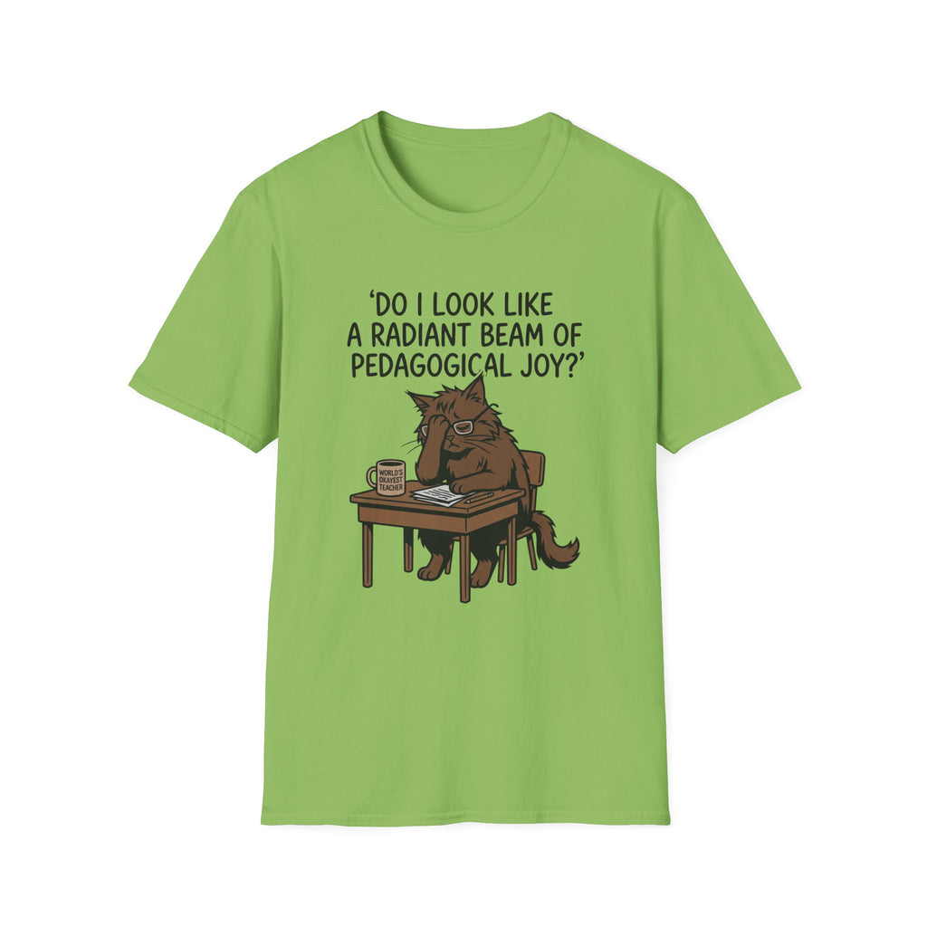 Pedagogical Joy Cat T-Shirt