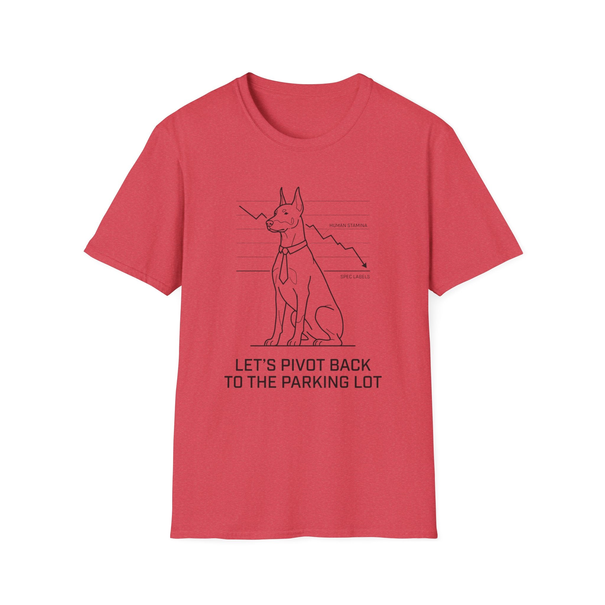 Let's Pivot Back Dog T-Shirt
