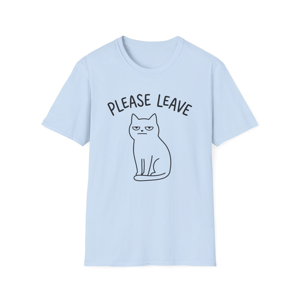 Please Leave Cat T-Shirt