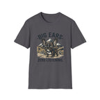 Big Ears Zero Listening French Bulldog T-shirt.