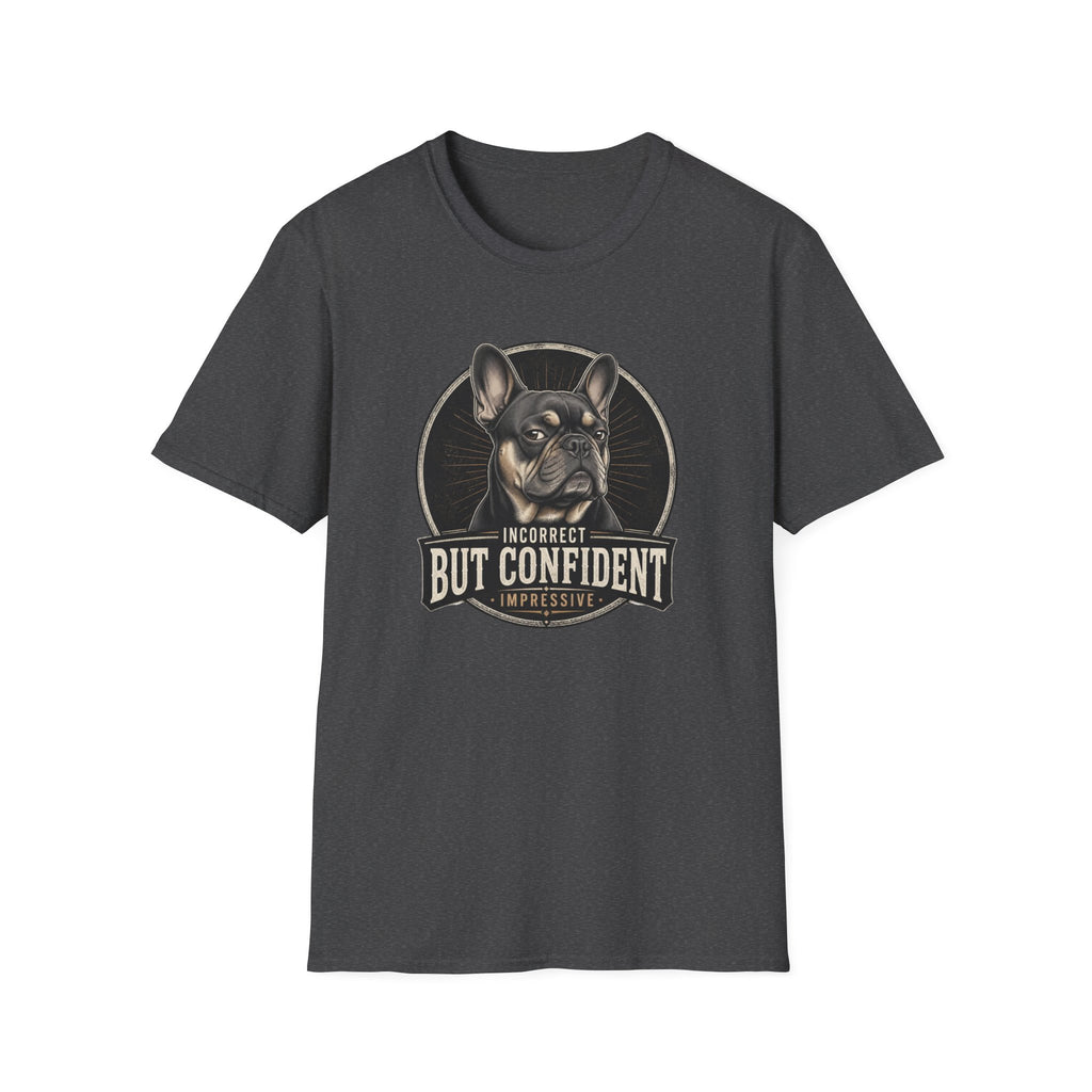 Confident Frenchie Dog T-Shirt