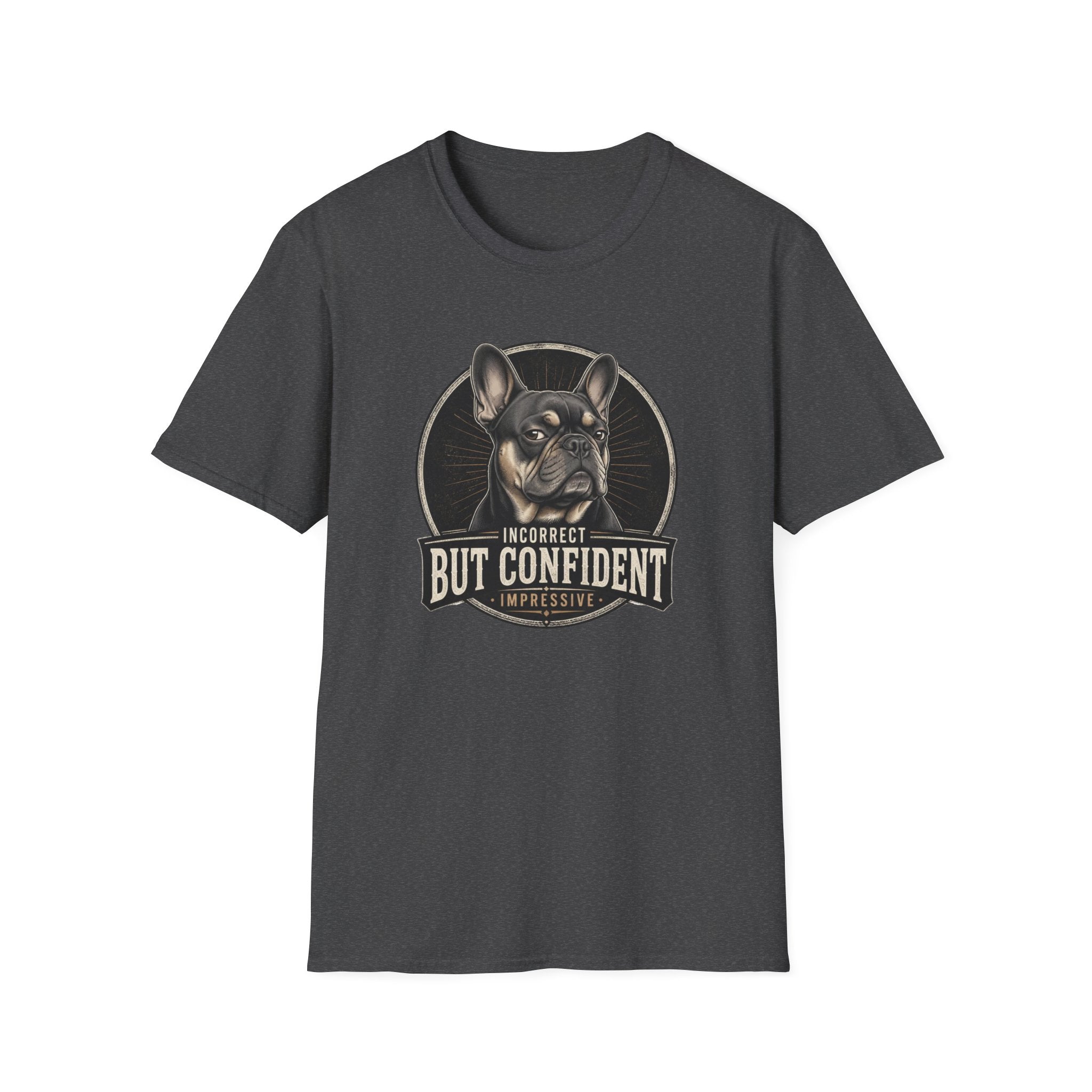 Confident Frenchie Dog T-Shirt