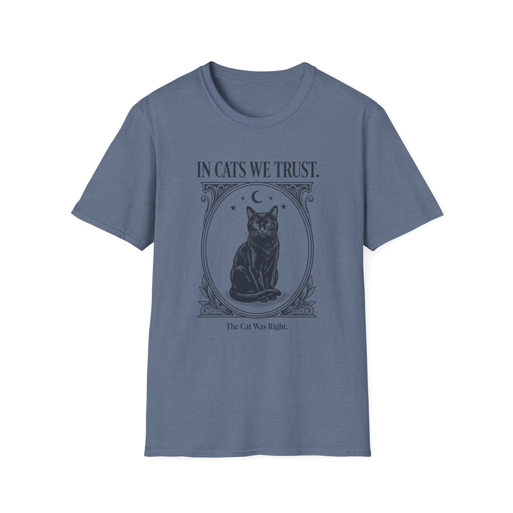 In Cats We Trust Cat T-Shirt