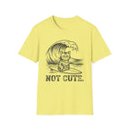 Not Cute Surf Cat T-Shirt
