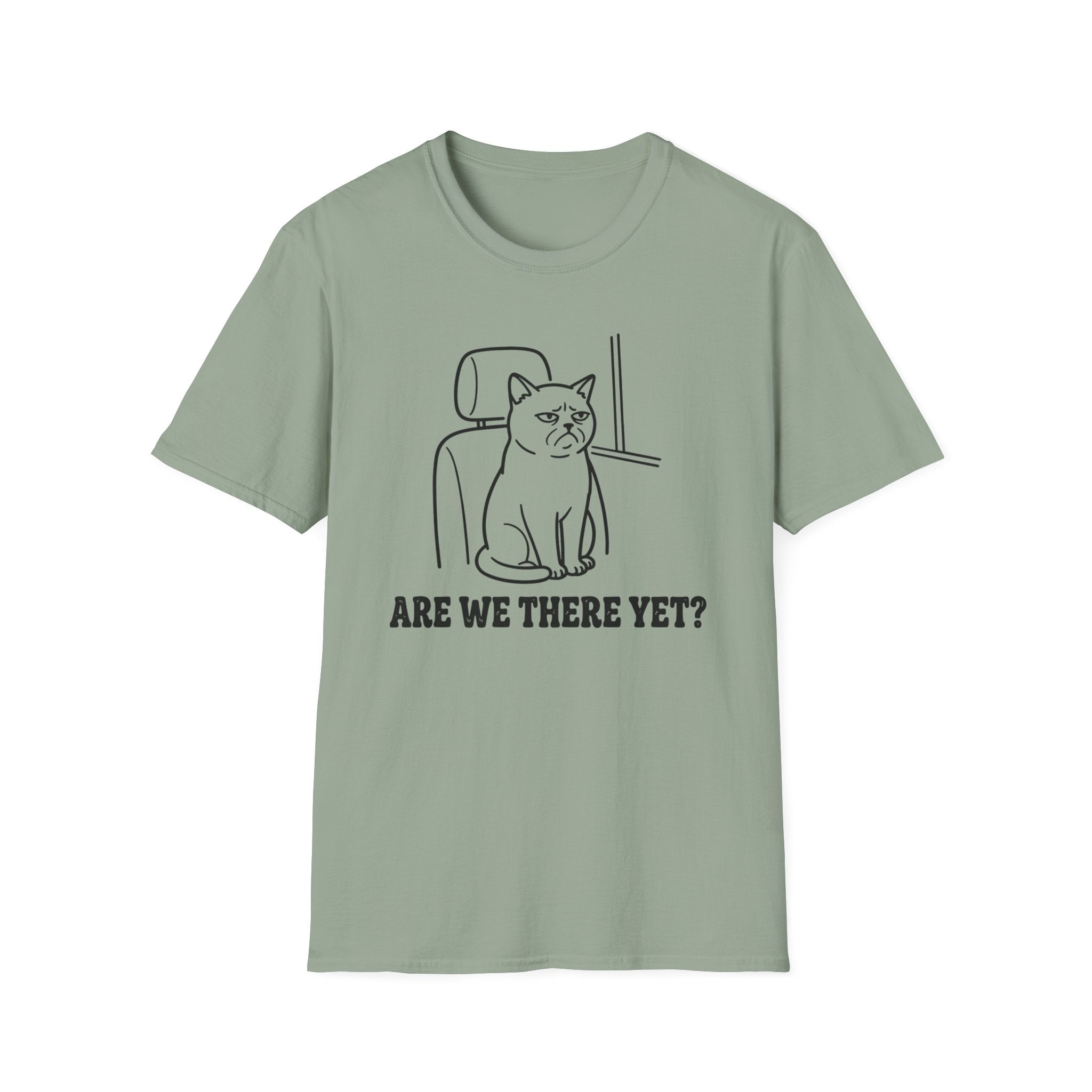 Are We There Yet Cat T-Shirt