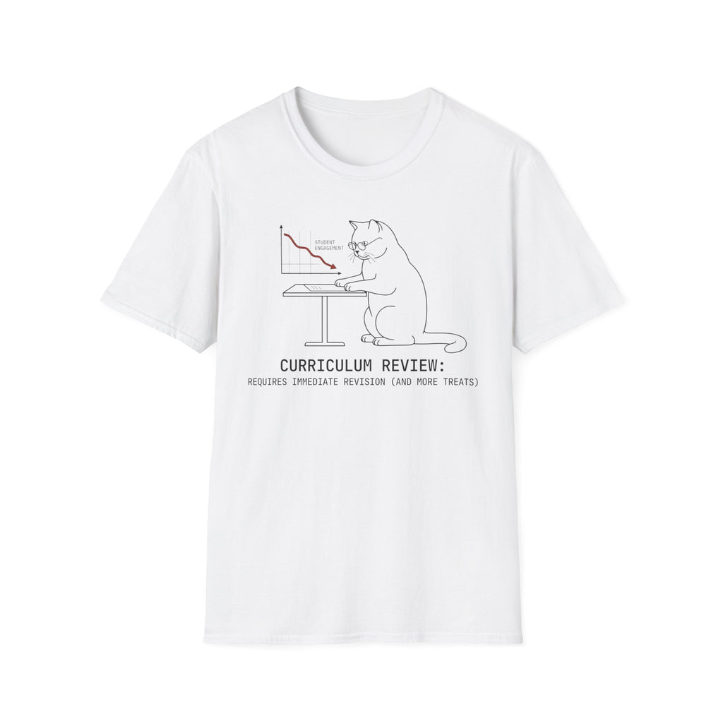 Curriculum Review Cat T-Shirt