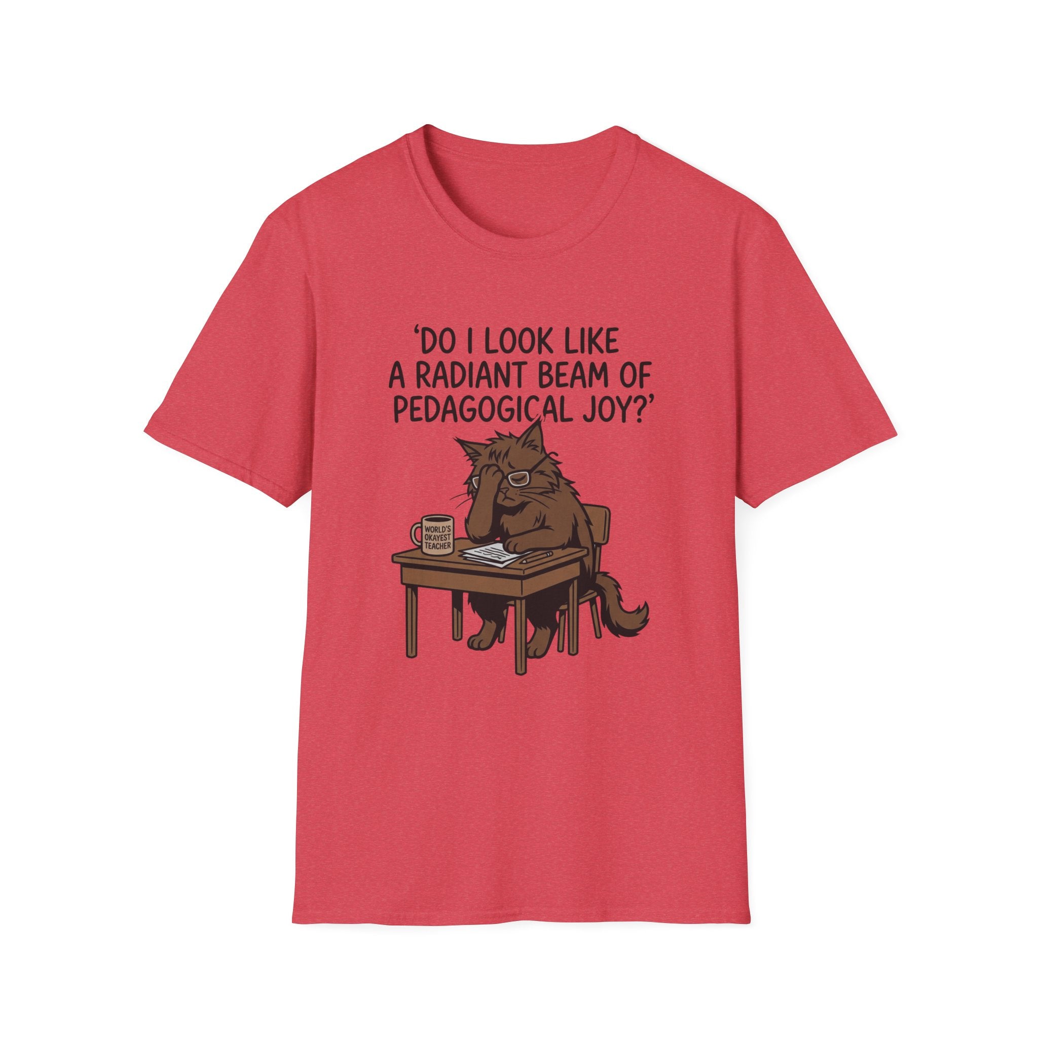 Pedagogical Joy Cat T-Shirt