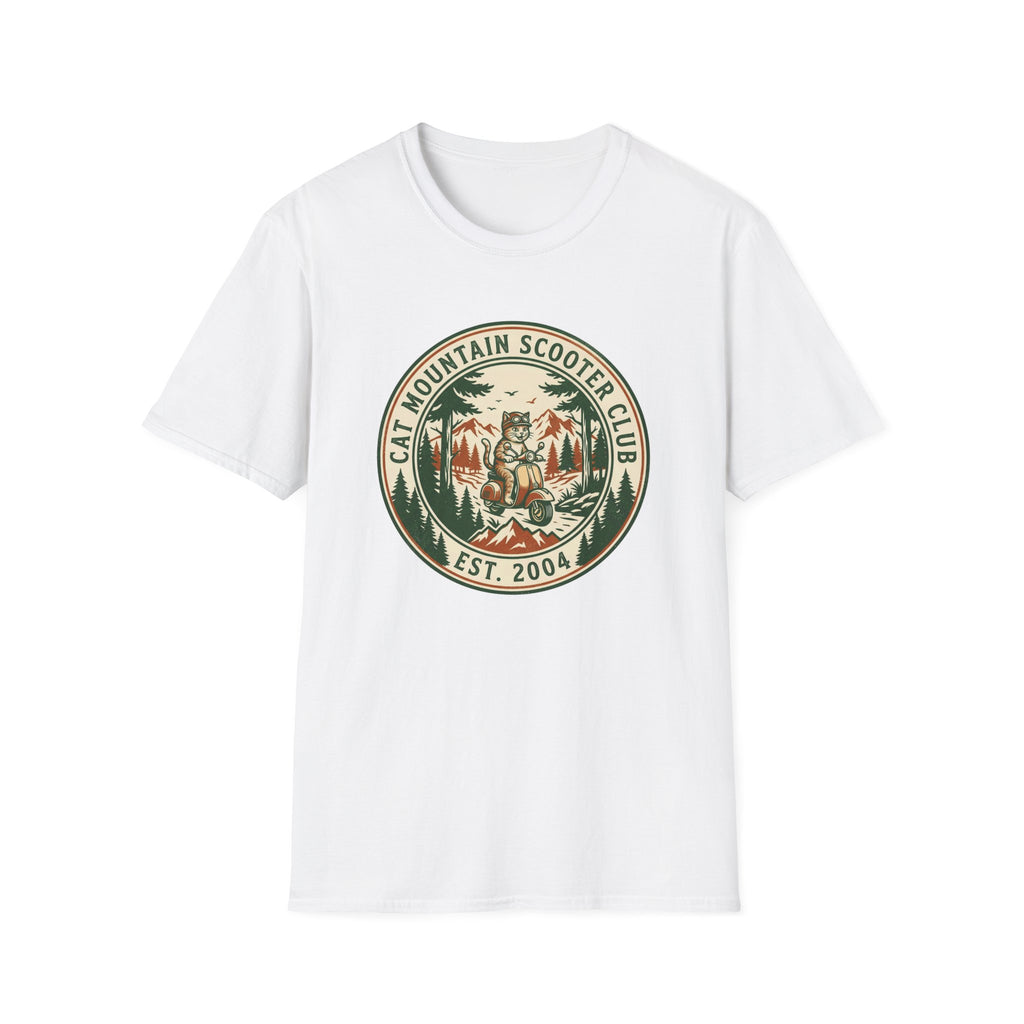 Cat Mountain Scooter Club T-Shirt