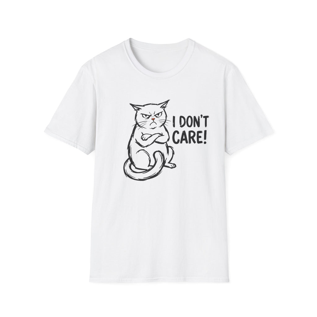 I Don't Care Cat T-Shirt