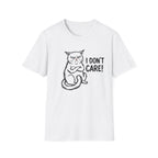 I Don't Care Cat T-Shirt