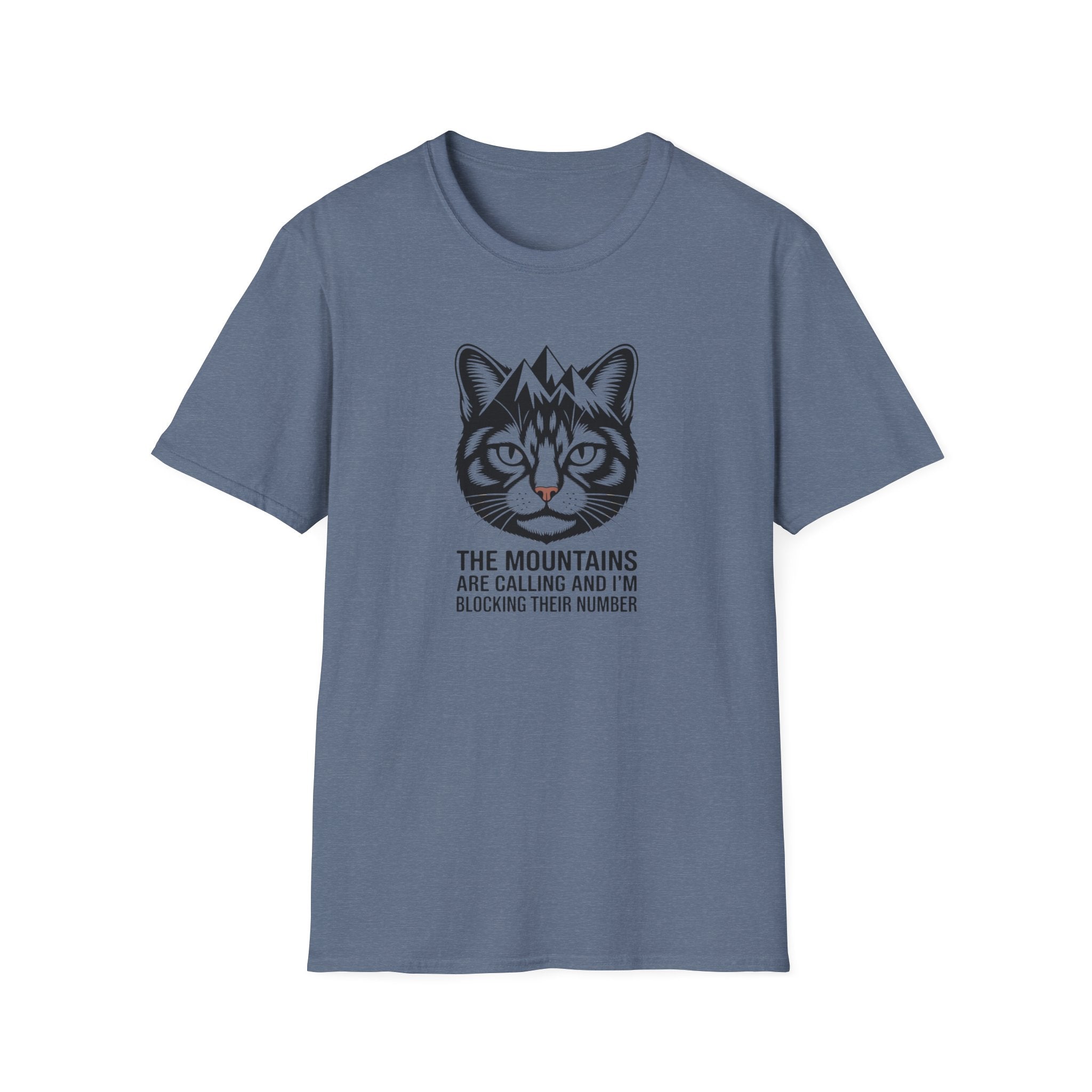 Mountains Are Calling Cat T-Shirt