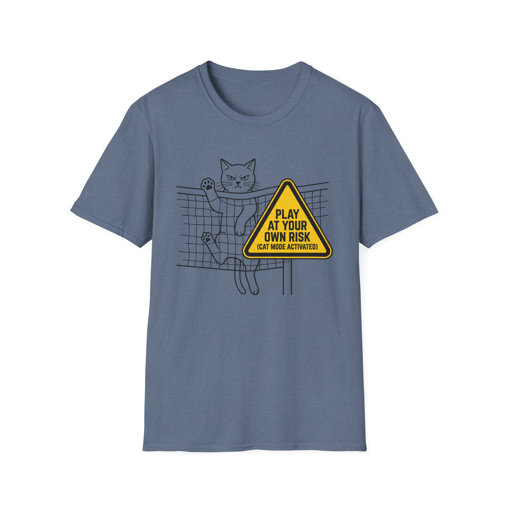 Play At Your Own Risk Cat T-Shirt