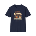 Coffee Kiss Sheltie Shetland Sheepdog Dog T-Shirt