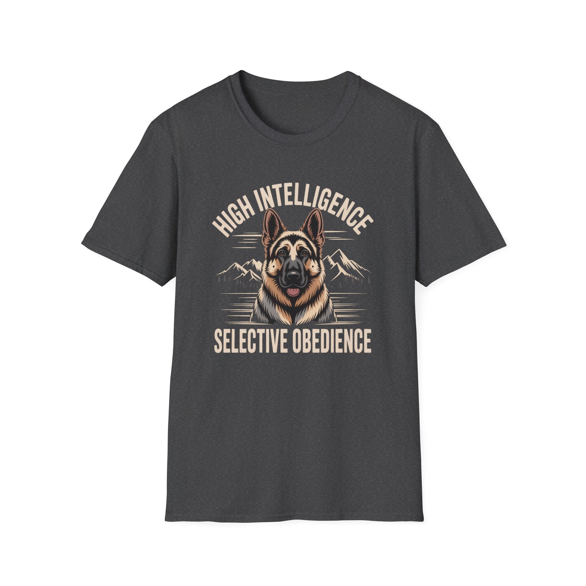 High Intel German Shepherd Dog T-Shirt