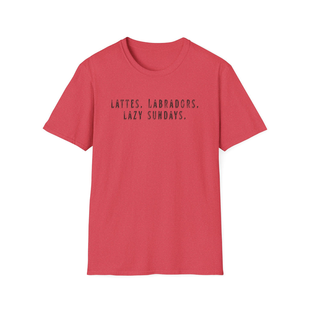 Lattes Labrador Dog T-Shirt