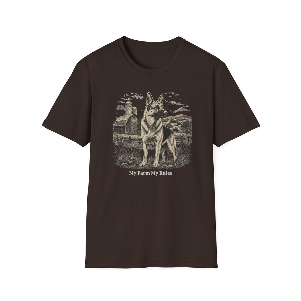 Nothing Moves German Shepherd Dog T-Shirt