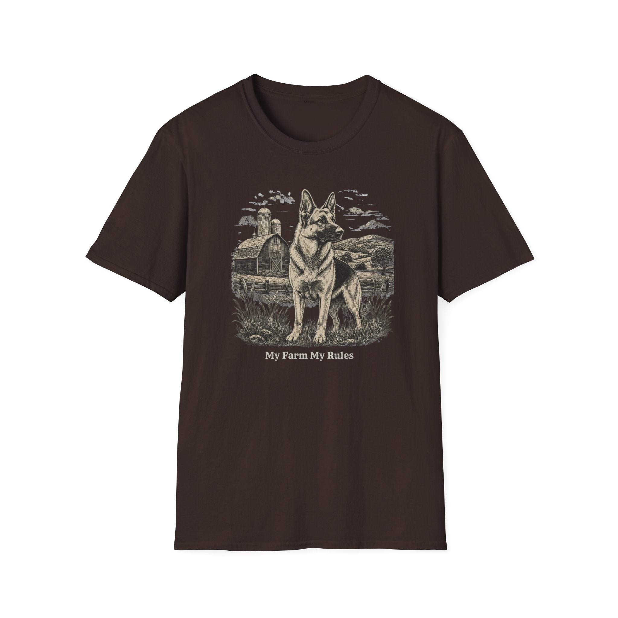 Nothing Moves German Shepherd Dog T-Shirt