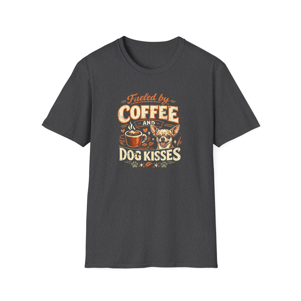 Coffee Kiss Chihuahua Dog T-Shirt