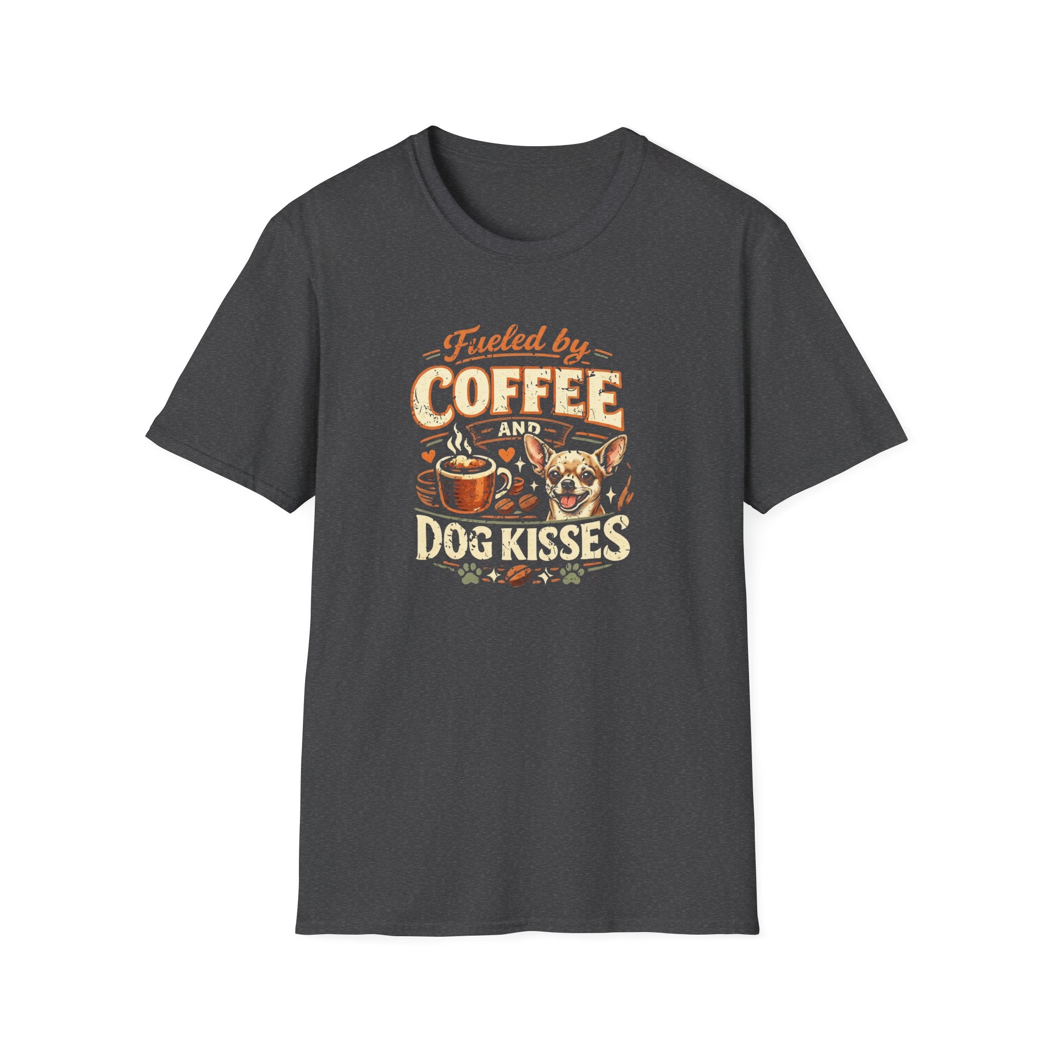 Coffee Kiss Chihuahua Dog T-Shirt