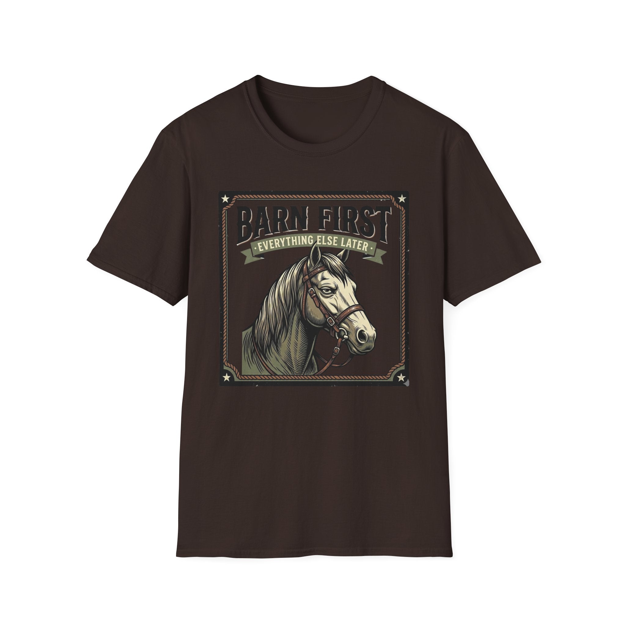 Barn First Horse T-Shirt